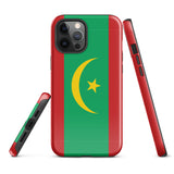 Mauritania Mauritanian Flag iPhone Case 15 14 13 12 11 Pro Max Plus Mini Gift Travel Souvenir