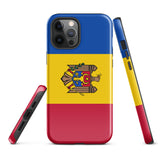 Moldova Moldovan Flag iPhone Case 15 14 13 12 11 Pro Max Plus Mini Gift Travel Souvenir