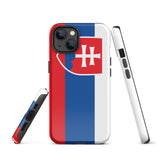 Slovakia Slovak Flag iPhone Case 15 14 13 12 11 Pro Max Plus Mini Gift Travel Souvenir