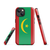 Mauritania Mauritanian Flag iPhone Case 15 14 13 12 11 Pro Max Plus Mini Gift Travel Souvenir
