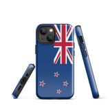 New Zealand Flag iPhone Case 15 14 13 12 11 Pro Max Plus Mini Gift Travel Souvenir