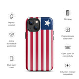 Liberia Liberian Flag iPhone Case 15 14 13 12 11 Pro Max Plus Mini Gift Travel Souvenir