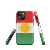 Kurdistan Kurd Kurdische Flagge iPhone Hülle 15 14 13 12 11 Pro Max Plus Mini Geschenk Reise Souvenir