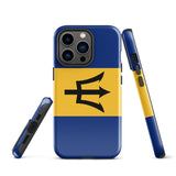 Barbados Barbadian Flag iPhone Case 15 14 13 12 11 Pro Max Plus Mini Gift Travel Souvenir