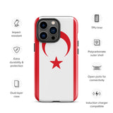 Northern Cyprus Flag iPhone Case 15 14 13 12 11 Pro Max Plus Mini Gift Travel Souvenir