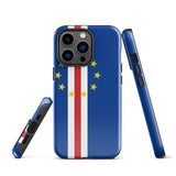 Cabo Verde Verdean Flag iPhone Case 15 14 13 12 11 Pro Max Plus Mini Gift Travel Souvenir