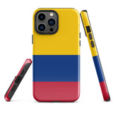Kolumbien Kolumbianische Flagge iPhone 15 14 13 12 11 Pro Max Plus Mini Handyhülle iPhone Robuste Schutzhülle für iPhone