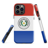 Paraguay Paraguayan Flag iPhone Case 15 14 13 12 11 Pro Max Plus Mini Gift Ideas Country Map Skyline Gift For Her Him Ideas Travel  Souvenir