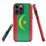 Mauritania Mauritanian Flag iPhone Case 15 14 13 12 11 Pro Max Plus Mini Gift Travel Souvenir