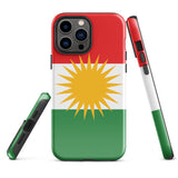 Kurdistan Kurd Kurdische Flagge iPhone Hülle 15 14 13 12 11 Pro Max Plus Mini Geschenk Reise Souvenir