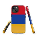 Armenia Armenian Flag iPhone Case 15 14 13 12 11 Pro Max Plus Mini Gift Travel Souvenir