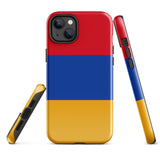 Armenia Armenian Flag iPhone Case 15 14 13 12 11 Pro Max Plus Mini Gift Travel Souvenir