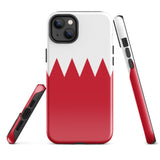 Bahrain Flag iPhone Case 15 14 13 12 11 Pro Max Plus Mini Gift Travel Souvenir