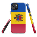 Moldova Moldovan Flag iPhone Case 15 14 13 12 11 Pro Max Plus Mini Gift Travel Souvenir