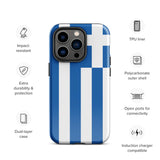 Greece Greek Flag iPhone Case 15 14 13 12 11 Pro Max Plus Mini Gift Travel Souvenir
