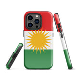 Kurdistan Kurd Kurdische Flagge iPhone Hülle 15 14 13 12 11 Pro Max Plus Mini Geschenk Reise Souvenir