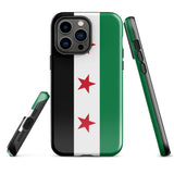 Free Syria Syrian Flag iPhone Case 15 14 13 12 11 Pro Max Plus Mini Gift Ideas Country Map Skyline Gift For Her Him Ideas Travel  Souvenir