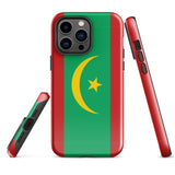 Mauritania Mauritanian Flag iPhone Case 15 14 13 12 11 Pro Max Plus Mini Gift Travel Souvenir