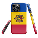 Moldova Moldovan Flag iPhone Case 15 14 13 12 11 Pro Max Plus Mini Gift Travel Souvenir