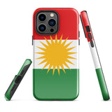 Kurdistan Kurd Kurdische Flagge iPhone Hülle 15 14 13 12 11 Pro Max Plus Mini Geschenk Reise Souvenir