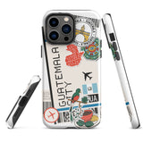 Guatemala Guatemalan Flag iPhone Case 15 14 13 12 11 Pro Max Plus Mini Travel Souvenir Tourist Beach Lover Food Patriot Gifts