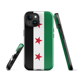 Free Syria Syrian Flag iPhone Case 15 14 13 12 11 Pro Max Plus Mini Gift Ideas Country Map Skyline Gift For Her Him Ideas Travel  Souvenir