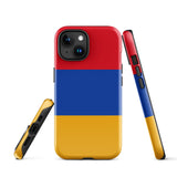 Armenia Armenian Flag iPhone Case 15 14 13 12 11 Pro Max Plus Mini Gift Travel Souvenir