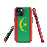Mauritania Mauritanian Flag iPhone Case 15 14 13 12 11 Pro Max Plus Mini Gift Travel Souvenir