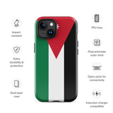 Jordan Jordanian Flag iPhone Case 15 14 13 12 11 Pro Max Plus Mini Gift Travel Souvenir
