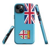 Fiji Flag iPhone Case 15 14 13 12 11 Pro Max Plus Mini Gift Travel Souvenir
