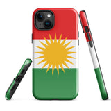 Kurdistan Kurd Kurdische Flagge iPhone Hülle 15 14 13 12 11 Pro Max Plus Mini Geschenk Reise Souvenir
