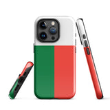 Funda para iPhone 15, 14, 13, 12, 11 Pro Max Plus Mini, regalo de recuerdo de viaje, bandera de Madagascar, Madagascar, Madagasikara
