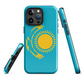 Kazakhstan kazakh Flag iPhone Case 15 14 13 12 11 Pro Max Plus Mini Gift Ideas Country Map Skyline Gift For Her Him Ideas Travel  Souvenir