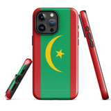 Mauritania Mauritanian Flag iPhone Case 15 14 13 12 11 Pro Max Plus Mini Gift Travel Souvenir