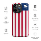 Liberia Liberian Flag iPhone Case 15 14 13 12 11 Pro Max Plus Mini Gift Travel Souvenir