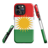 Kurdistan Kurd Kurdische Flagge iPhone Hülle 15 14 13 12 11 Pro Max Plus Mini Geschenk Reise Souvenir