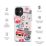 Tokyo Japan Japanese iPhone 14 13 12 11 Pro Max Plus Mini Phone Case iPhone Tough Rugged Protective iPhone case