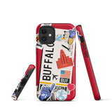 Buffalo City New York Phone Case American  iPhone 13 12 11 Pro Max case iPhone 13 12 mini case iPhone XS Max Case iPhone XR 7 8 Plus SE