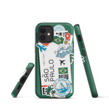 Sao paulo Brasil Brazil Brazilian  iPhone 13 12 11 Pro Max case iPhone 13 12 mini case iPhone XS Max Case iPhone XR iPhone 7 8 Plus SE