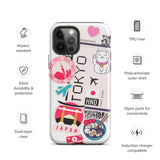 Tokyo Japan Japanese iPhone 14 13 12 11 Pro Max Plus Mini Phone Case iPhone Tough Rugged Protective iPhone case