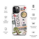 Seoul South Korea korean  iPhone 14 13 12 11 Pro Max Plus Mini Phone Case iPhone Tough Rugged Protective iPhone case
