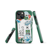 Sao paulo Brasil Brazil Brazilian  iPhone 13 12 11 Pro Max case iPhone 13 12 mini case iPhone XS Max Case iPhone XR iPhone 7 8 Plus SE