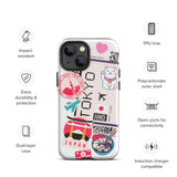 Tokyo Japan Japanese iPhone 14 13 12 11 Pro Max Plus Mini Phone Case iPhone Tough Rugged Protective iPhone case