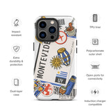 Montevideo Uruguay Uruguayan  iPhone 14 13 12 11 Pro Max Plus Mini Phone Case iPhone Tough Rugged Protective iPhone case