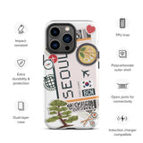 Seoul South Korea korean  iPhone 14 13 12 11 Pro Max Plus Mini Phone Case iPhone Tough Rugged Protective iPhone case