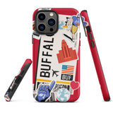 Buffalo City New York Phone Case American  iPhone 13 12 11 Pro Max case iPhone 13 12 mini case iPhone XS Max Case iPhone XR 7 8 Plus SE