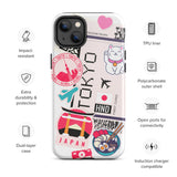 Tokyo Japan Japanese iPhone 14 13 12 11 Pro Max Plus Mini Phone Case iPhone Tough Rugged Protective iPhone case