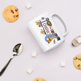 Cairo Egypt Egyptian Coffee Mug White Glossy Cup Personalized Custom City Name