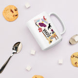 Doha Qatar Qatari flag Coffee Mug White Glossy Cup Personalized Custom City Name