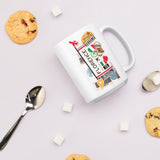 Florence Italy Italian  Italia Coffee Mug White Glossy Cup Personalized Custom City Name
